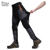 Men’s Quick-Dry Hiking Pants – Waterproof, Lightweight, Stretch Outdoor Pants for Camping, Trekking & Fishing