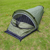 Ultralight 1-Person Backpacking  Bivy Tent – 2 lbs, Compact & Weatherproof, Reflective Mylar, Solo Camping & Hiking Shelter