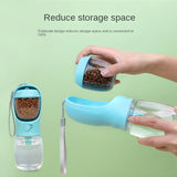 Outdoor Hiking Dog Water Bottle & Food Storage – All-in-One Trail Feeder, Portable Bowl, Leakproof Travel Gear for Adventure Dogs