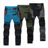 Men’s Quick-Dry Hiking Pants – Waterproof, Lightweight, Stretch Outdoor Pants for Camping, Trekking & Fishing