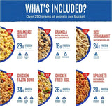 Expedition Meal Assortment Bucket – 30 Servings of Premium Freeze-Dried Backpacking & Camping Food | Breakfasts, Dinners & More | Free Shipping