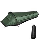 Ultralight 1-Person Backpacking  Bivy Tent – 2 lbs, Compact & Weatherproof, Reflective Mylar, Solo Camping & Hiking Shelter