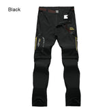 Men's Convertible Hiking Pants | Zip-Off, Quick-Dry, UPF 50, High Stretch – Sizes L to 6XL (AD083)
