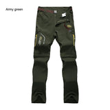 Men's Convertible Hiking Pants | Zip-Off, Quick-Dry, UPF 50, High Stretch – Sizes L to 6XL (AD083)