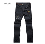 Men's Convertible Hiking Pants | Zip-Off, Quick-Dry, UPF 50, High Stretch – Sizes L to 6XL (AD083)