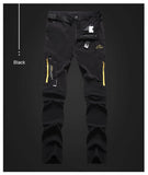 Men's Convertible Hiking Pants | Zip-Off, Quick-Dry, UPF 50, High Stretch – Sizes L to 6XL (AD083)