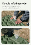 Double Inflatable Sleeping Pad with Built-in Pump | Extra Wide Camping Mattress for Two