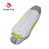JUNGLEKING Ultralight Duck Down Mummy Sleeping Bag | 4-Season Backpacking & Camping