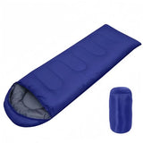 Lightweight Cotton Camping Sleeping Bag | Envelope-Style, 3-Season, Fits 6'6" – Backpacking & Outdoor Adventures