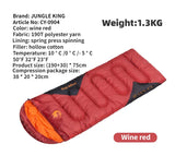 MOUNTAINHIKER Waterproof Envelope Sleeping Bag | 4-Season Hollow Cotton Camping & Hiking