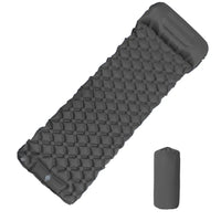 Ultralight Camping Air Mattress with Built-in Pump & Pillow – Inflatable Sleeping Pad for Backpacking, Hiking & Travel