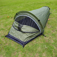 Ultralight 1-Person Backpacking  Bivy Tent – 2 lbs, Compact & Weatherproof, Reflective Mylar, Solo Camping & Hiking Shelter