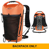 OUTDOOR INOXTO Lightweight Hiking Daypack | Waterproof, Unisex Camping & Travel Backpack with Optional Hydration Bladder