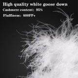 800+ Fill Power Goose Down Ultralight Mummy Sleeping Bag | Waterproof Winter Camping & Hiking