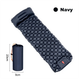 Ultralight Camping Air Mattress with Built-in Pump & Pillow – Inflatable Sleeping Pad for Backpacking, Hiking & Travel