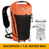OUTDOOR INOXTO Lightweight Hiking Daypack | Waterproof, Unisex Camping & Travel Backpack with Optional Hydration Bladder