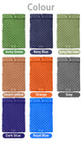 Double Inflatable Sleeping Pad with Built-in Pump | Extra Wide Camping Mattress for Two