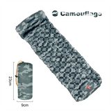 Ultralight Camping Air Mattress with Built-in Pump & Pillow – Inflatable Sleeping Pad for Backpacking, Hiking & Travel