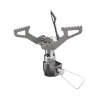 BRS-3000T Ultralight Titanium Backpacking Stove – 25g Mini Pocket Burner, Folding Camping & Hiking Cooking Furnace