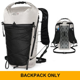 OUTDOOR INOXTO Lightweight Hiking Daypack | Waterproof, Unisex Camping & Travel Backpack with Optional Hydration Bladder