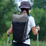 OUTDOOR INOXTO Lightweight Hiking Daypack | Waterproof, Unisex Camping & Travel Backpack with Optional Hydration Bladder