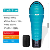 800+ Fill Power Goose Down Ultralight Mummy Sleeping Bag | Waterproof Winter Camping & Hiking