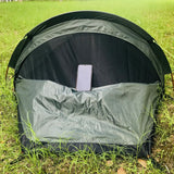 Ultralight 1-Person Backpacking  Bivy Tent – 2 lbs, Compact & Weatherproof, Reflective Mylar, Solo Camping & Hiking Shelter