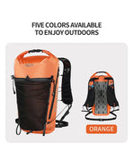 OUTDOOR INOXTO Lightweight Hiking Daypack | Waterproof, Unisex Camping & Travel Backpack with Optional Hydration Bladder