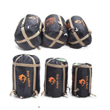 MOUNTAINHIKER Waterproof Envelope Sleeping Bag | 4-Season Hollow Cotton Camping & Hiking