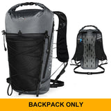 OUTDOOR INOXTO Lightweight Hiking Daypack | Waterproof, Unisex Camping & Travel Backpack with Optional Hydration Bladder