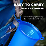 WRELS Collapsible Soft Water Bottle – BPA-Free TPU, Portable Folding Flask for Hiking, Camping, Running & Outdoor Adventure (500ml)