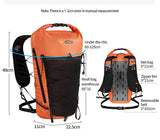 OUTDOOR INOXTO Lightweight Hiking Daypack | Waterproof, Unisex Camping & Travel Backpack with Optional Hydration Bladder