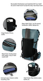 40L Hiking & Camping Backpack | Waterproof, Internal Frame, Unisex (Model 1316)