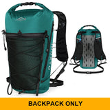 OUTDOOR INOXTO Lightweight Hiking Daypack | Waterproof, Unisex Camping & Travel Backpack with Optional Hydration Bladder
