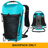 OUTDOOR INOXTO Lightweight Hiking Daypack | Waterproof, Unisex Camping & Travel Backpack with Optional Hydration Bladder