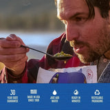 Expedition Meal Assortment Bucket – 30 Servings of Premium Freeze-Dried Backpacking & Camping Food | Breakfasts, Dinners & More | Free Shipping