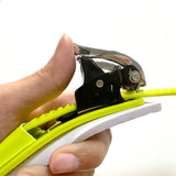Snowboard Binding Toe Ratchet Strap | Fiberglass Ladder Tongue Buckle | Black & Cyan | S, L, 1 or 2 Sets