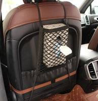 Rental Dog Barrier Seat Net Organizer Universal Elastic Auto In The Back Seat For Storage