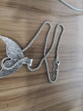 Boho mermaid tail necklace
