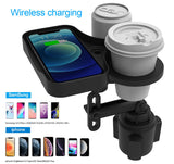 Car Cup Holder Car Cup Holder With Wireless Charging